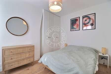 Quarto Apartamento mobilado - 30m²  - 1 quarto - Oberkampf - Paris