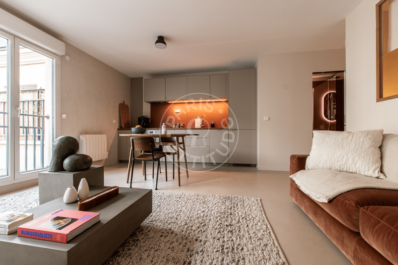 1 dormitorio amueblado - París 75018 - 17138