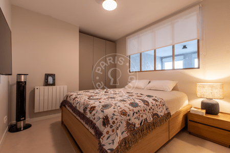 Dormitorio Piso amueblado - 45m²  - 1 dormitorio - Marx Dormoy - París