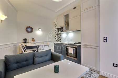 Salon Appartement meublé - 46m²  - 2 chambres - Porte de Vincennes - Paris