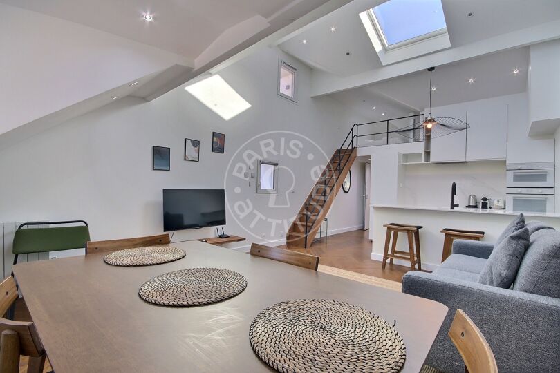 Möblierte Alkovenwohnung - Paris 75002 - 17144