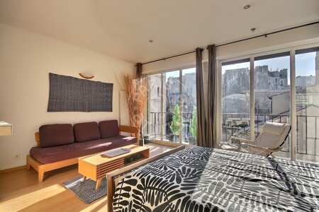 Salon Studio meublé - 28m²  - Arc de Triomphe - Paris