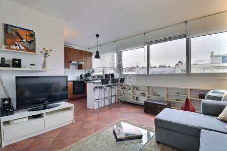 Salotto Monolocale arredato - 32m²  - Mirabeau - Parigi