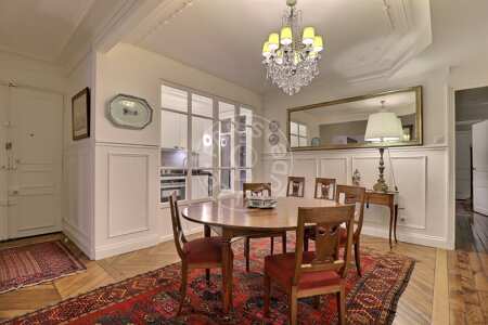 Salle à manger Appartement meublé - 67m²  - 1 chambre - Saint-Germain - Paris