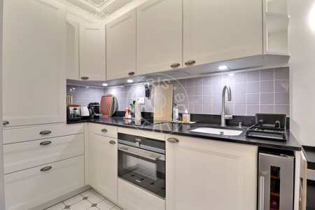 Cuisine Appartement meublé - 67m²  - 1 chambre - Saint-Germain - Paris