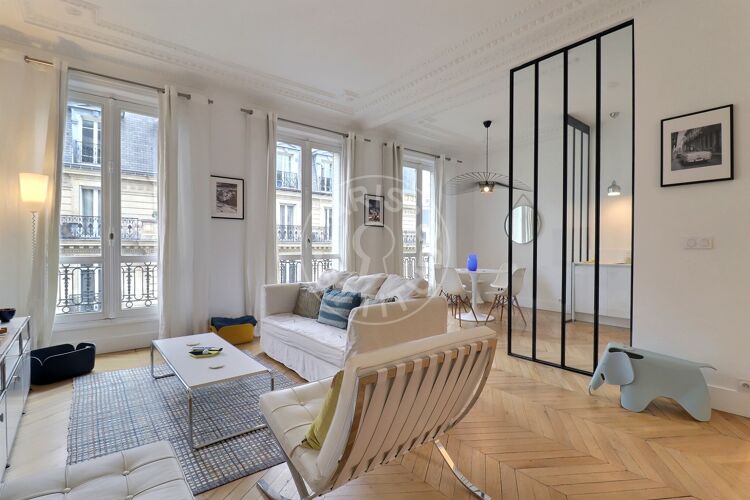 Sala - 2 quartos mobiliado - Paris 75017 - 17161