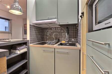 Cozinha Quitinete mobilado - 23m²  - Bibliothèque François Mitterrand - Paris