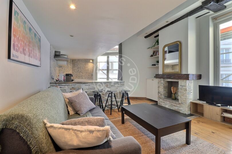 Estudio amueblado - París 75003 - 17168