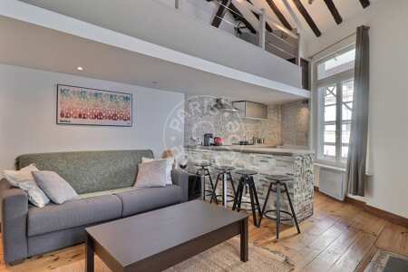 Salón Estudio amueblado - 29m²  - Temple - París