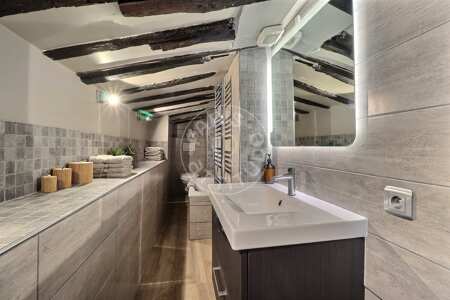 Baño Estudio amueblado - 29m²  - Temple - París