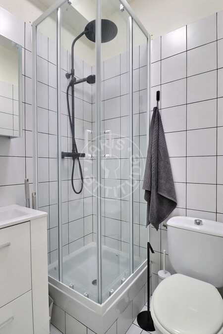 Casa de banho Quitinete mobilado - 12m²  - Port Royal / Raspail - Paris