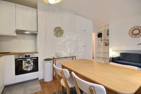 Cocina Piso amueblado - 33m²  - 1 dormitorio - Convention - París