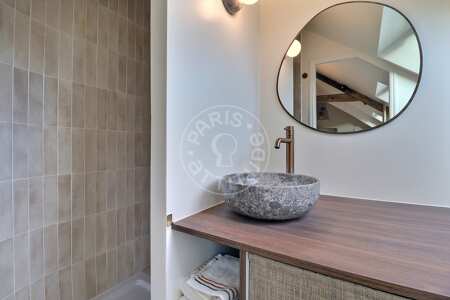 Baño Estudio con alcoba amueblado - 25m²  - Moulin Rouge / Pigalle - París