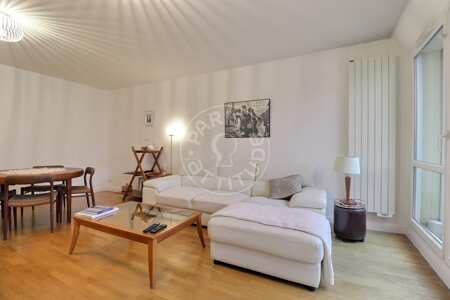 Salotto Appartamento arredato - 96m²  - 4 locali - Levallois-Perret