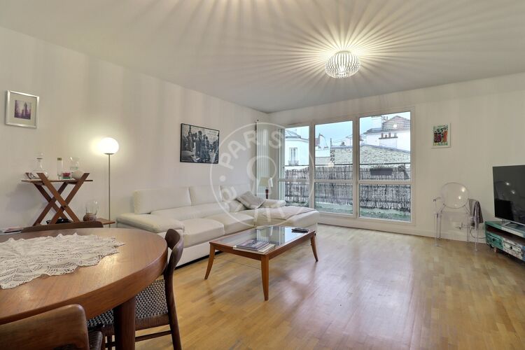 Living room - Furnished 4 bedrooms - Levallois-Perret 92300 - 17178