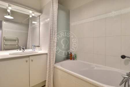 Bagno Appartamento arredato - 96m²  - 4 locali - Levallois-Perret