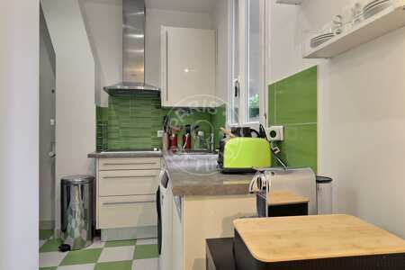 Cocina Piso amueblado - 42m²  - 1 dormitorio - Parc André Citroën - París