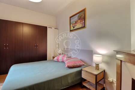 Dormitorio Piso amueblado - 42m²  - 1 dormitorio - Parc André Citroën - París