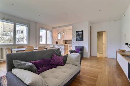 Sala Apartamento mobilado - 54m²  - 1 quarto - Neuilly-sur-Seine