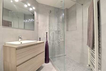 Casa de banho Apartamento mobilado - 54m²  - 1 quarto - Neuilly-sur-Seine