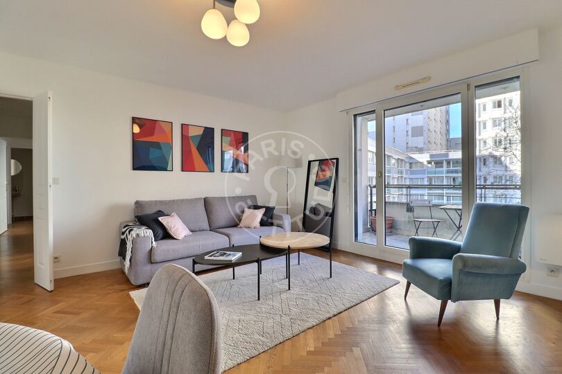 Furnished 2 bedrooms - Paris 75015 - 17184