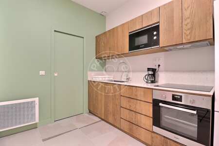 Kitchen Furnished apartment - 67m²  - 2 bedrooms - Jardin du Luxembourg - Paris