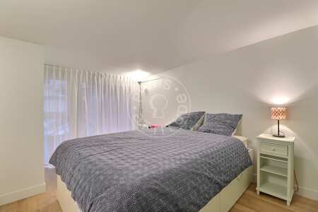 Bedroom Furnished apartment - 67m²  - 2 bedrooms - Jardin du Luxembourg - Paris