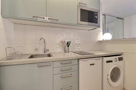 Cuisine Studio meublé - 28m²  - Reuilly-Diderot - Paris