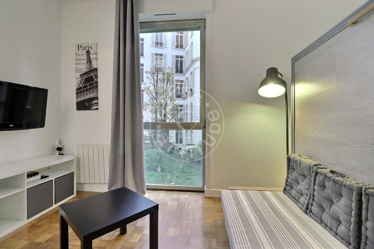 Living room - Furnished studio - Paris 75007 - 17190