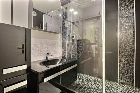 Casa de banho Apartamento mobilado - 50m² - 1 quarto - Marx Dormoy - Paris