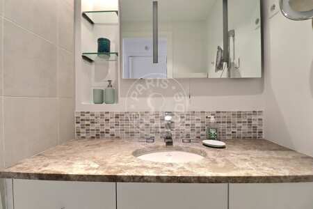 Casa de banho Apartamento mobilado - 65m²  - 1 quarto - Avenue Foch - Paris