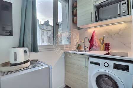 Cozinha Quitinete mobilado - 14m²  - Ledru-Rollin - Paris