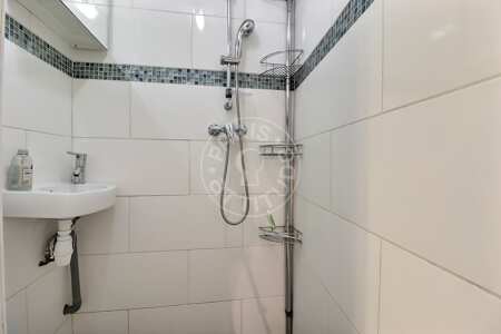Casa de banho Quitinete mobilado - 15m²  - Saint-Paul - Paris