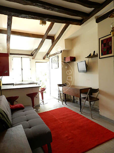 Entrance Furnished duplex - 42m²  - 2 bedrooms - Madeleine - Paris