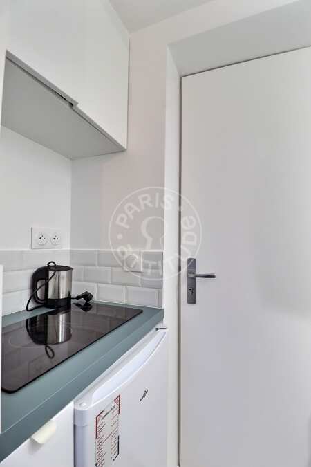 Kitchen Furnished studio - 11m²  - Ecole Militaire / Unesco / Duroc - Paris