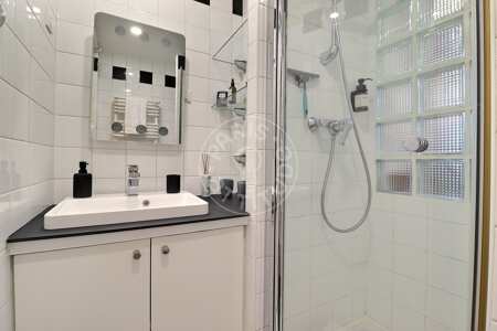 Bagno Appartamento arredato - 39m²  - 1 locale - Belleville - Parigi
