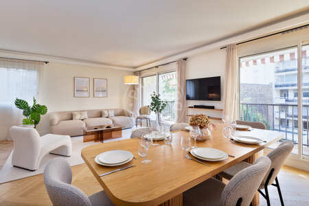 Sala da pranzo Appartamento arredato - 108m²  - 3 locali - Convention - Parigi