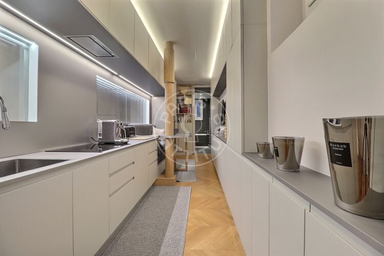 Cuisine - 2 chambres meublé - Paris 75008 - 17216