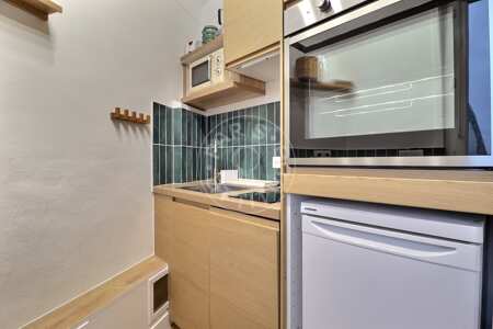 Cocina Estudio amueblado - 17m²  - Maison de la Radio - París