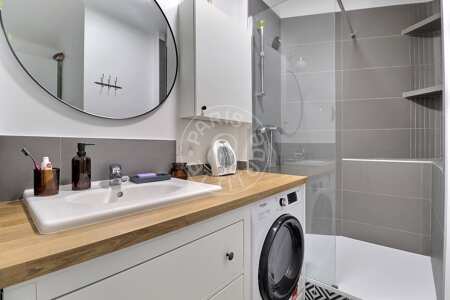 Baño Estudio amueblado - 17m²  - Maison de la Radio - París