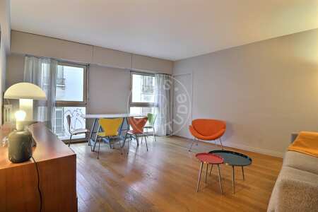 Salon Studio meublé - 35m²  - Place des Vosges - Paris