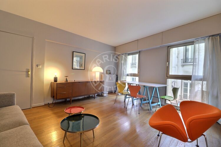 Salon - Studio meublé - Paris 75004 - 17228