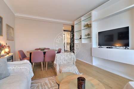 Sala Apartamento mobilado - 59m²  - 1 quarto - Boulogne-Billancourt - Paris