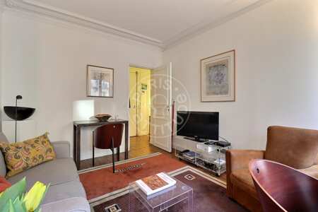 Salón Piso amueblado - 35m²  - 1 dormitorio - Place Monge - París