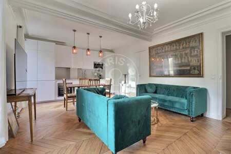Sala Apartamento mobilado - 70m²  - 3 quartos - Commerce - Paris