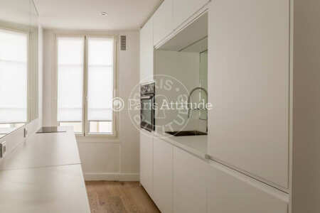 Küche Möblierte wohnung - 40m²  - 1 Zimmer - Montorgueil - Paris