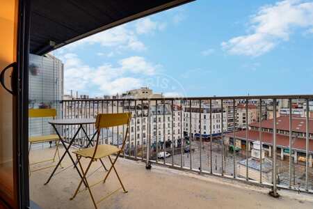 Terrazzo Appartamento arredato - 99m²  - 3 locali - Ledru-Rollin - Parigi