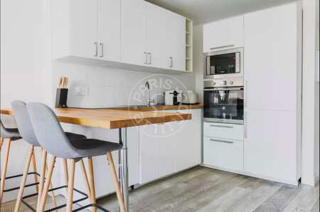Cucina Monolocale arredato - 29m²  - Neuilly-sur-Seine