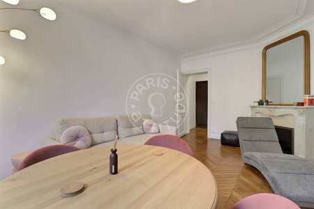 Salón Piso amueblado - 50m²  - 1 dormitorio - Châtelet - París