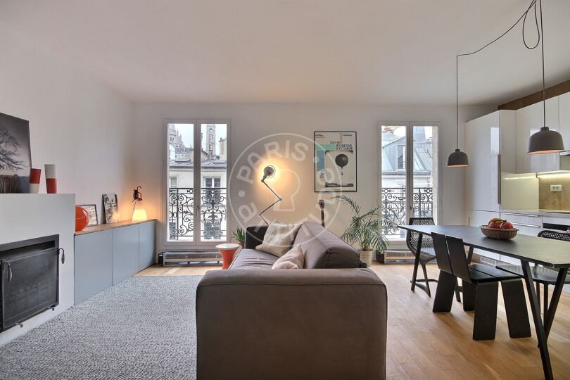 Furnished 2 bedrooms - Paris 75018 - 17266
